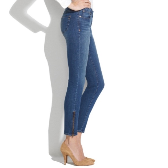 NWT Madewell Skinny Skinny Ankle Zip Jeans - Picture 2 of 10